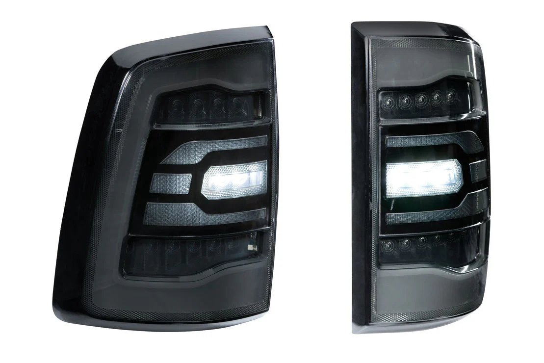 2009-2018 Dodge Ram LED DRL Tri-Beam Projector Facelift Headlights - Image 15