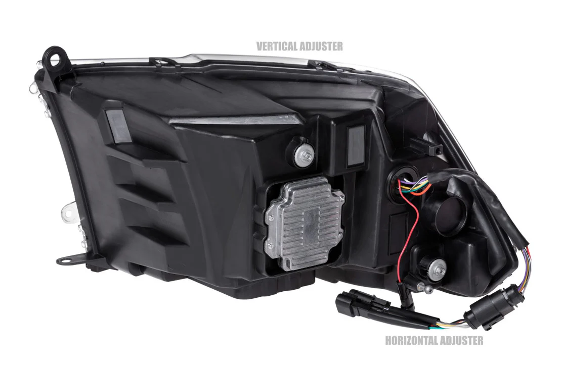 2009-2018 Dodge Ram LED DRL Tri-Beam Projector Facelift Headlights - Image 8