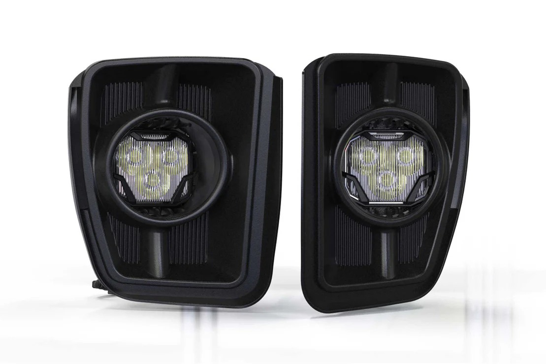 2009-2018 Dodge Ram XB White Amber LED DRL Projector Headlights - Image 23