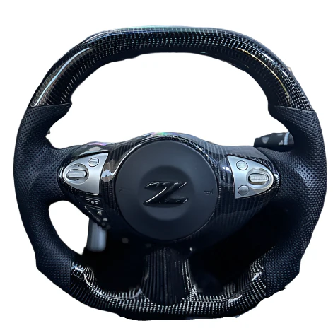 2009-2020 Nissan 370z Custom Carbon Fiber Steering Wheel - Image 10