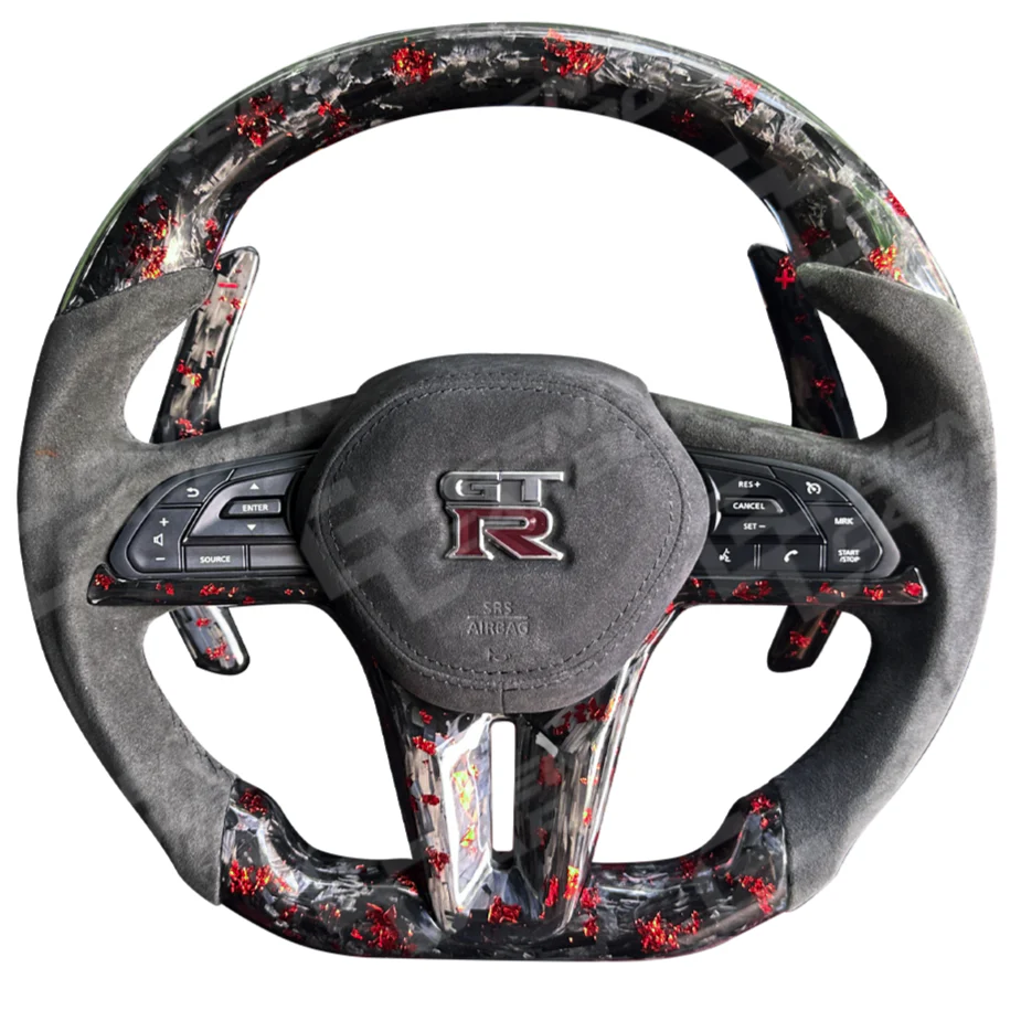 2009-2020 Nissan 370z Custom Carbon Fiber Steering Wheel - Image 14