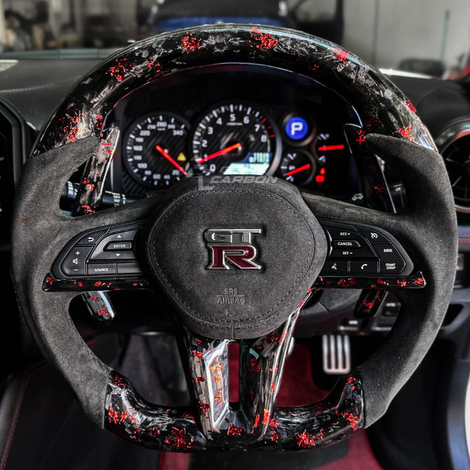 2009-2020 Nissan 370z Custom Carbon Fiber Steering Wheel - Image 15
