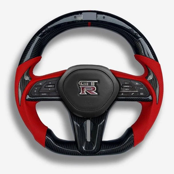 2009-2020 Nissan 370z Custom Carbon Fiber Steering Wheel - Image 17