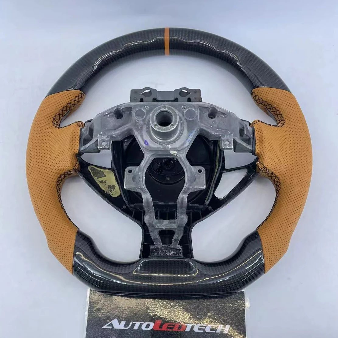 2009-2020 Nissan 370z Custom Carbon Fiber Steering Wheel - Image 7