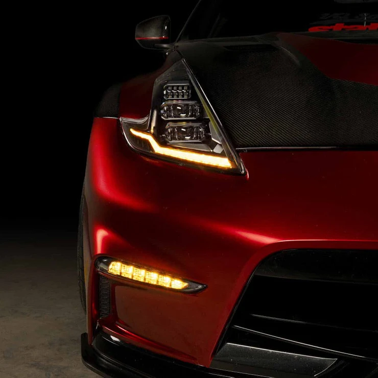 2009-2021 Nissan 370z XRGB EVO LED DRL Projector Headlights - Image 5