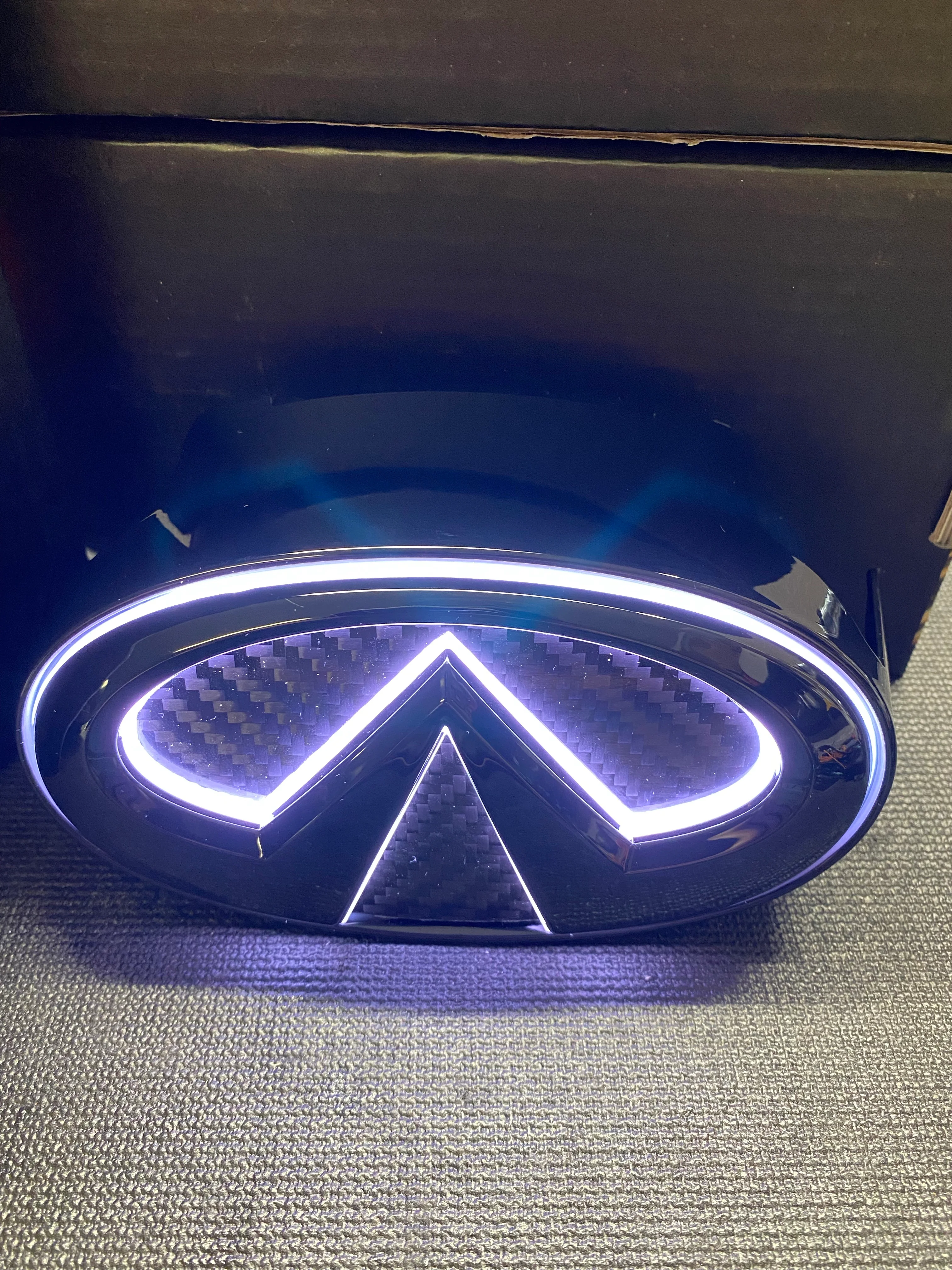 Infiniti G37 Sedan Color Changing RGB Flow LED Badge Grill Emblem - Image 10