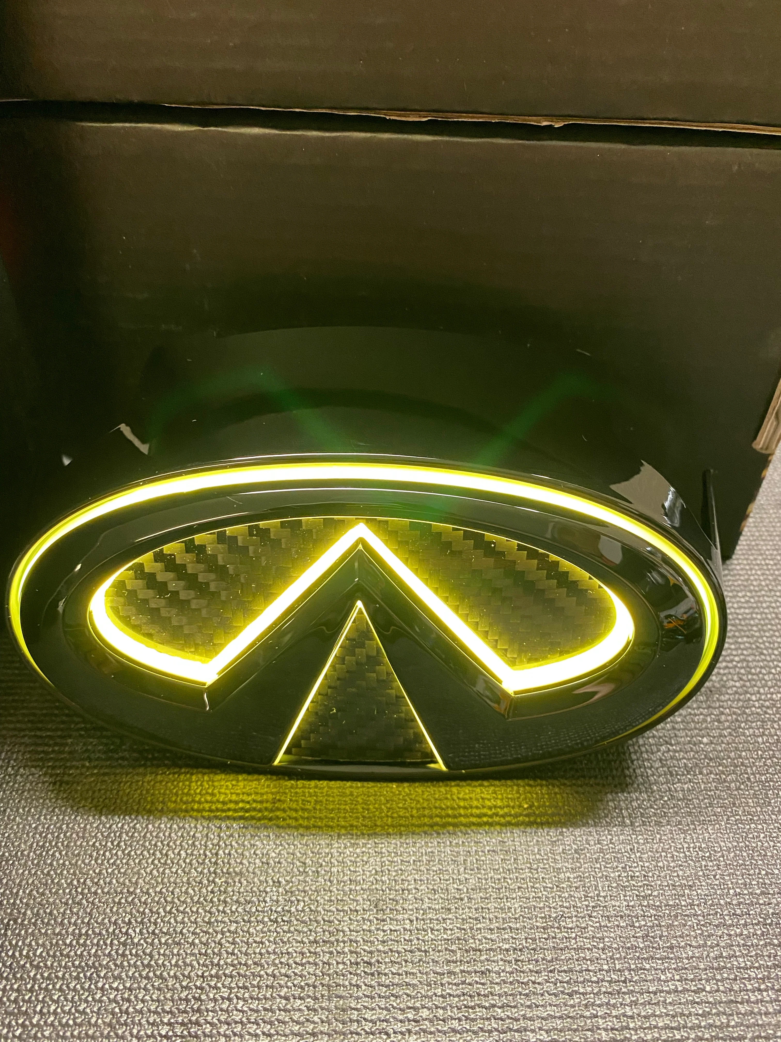 Infiniti G37 Sedan Color Changing RGB Flow LED Badge Grill Emblem - Image 13