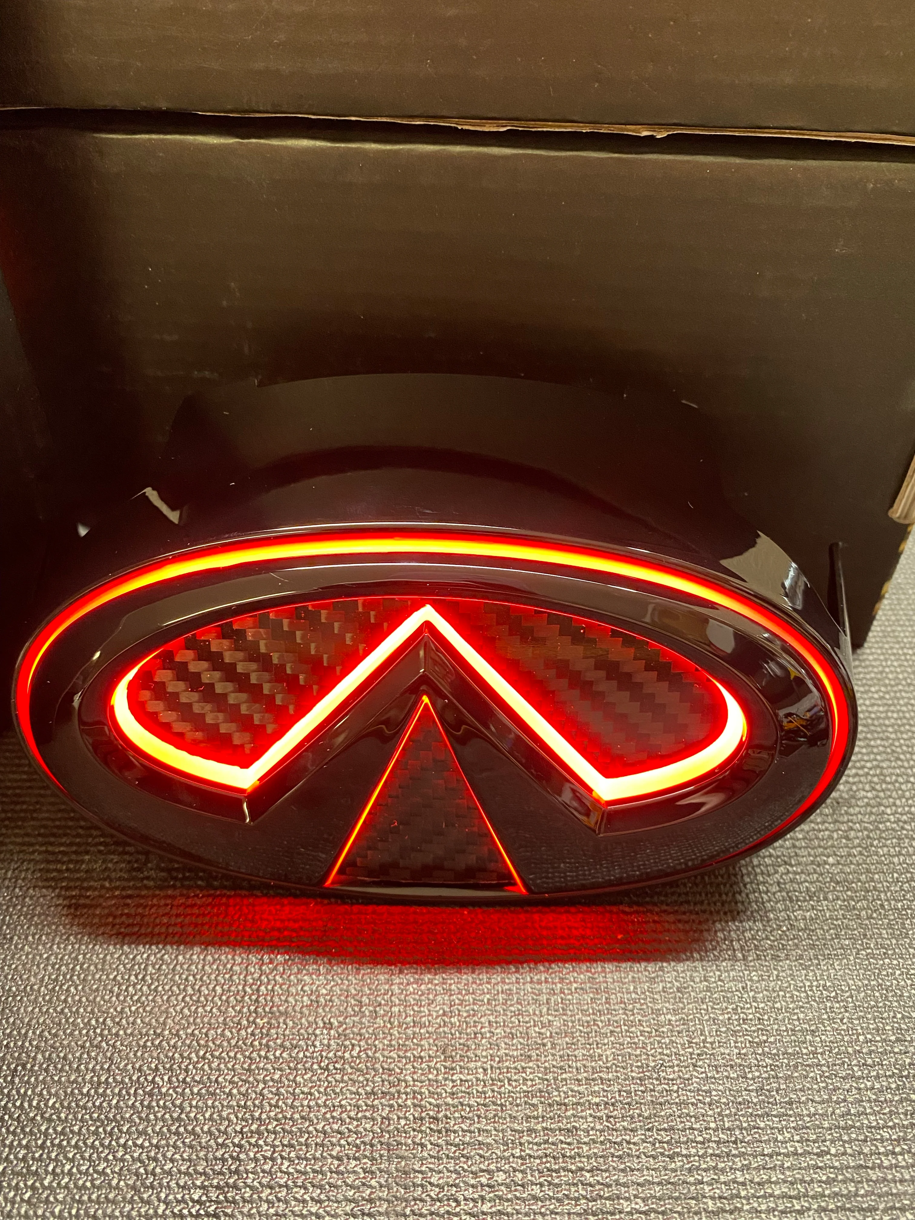 Infiniti G37 Sedan Color Changing RGB Flow LED Badge Grill Emblem - Image 3