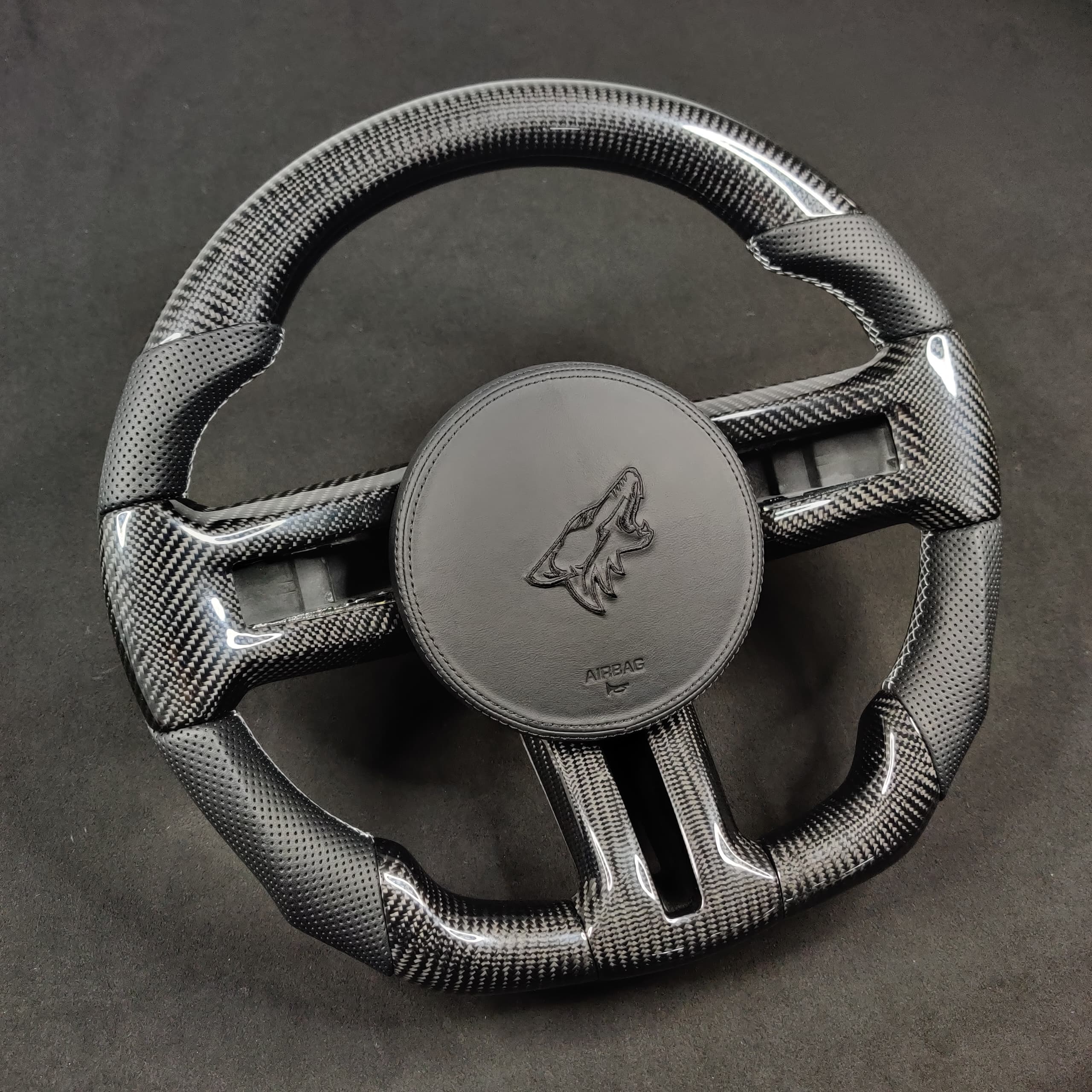 2005-2014 Ford Mustang Carbon Fiber Steering Wheel - Image 112