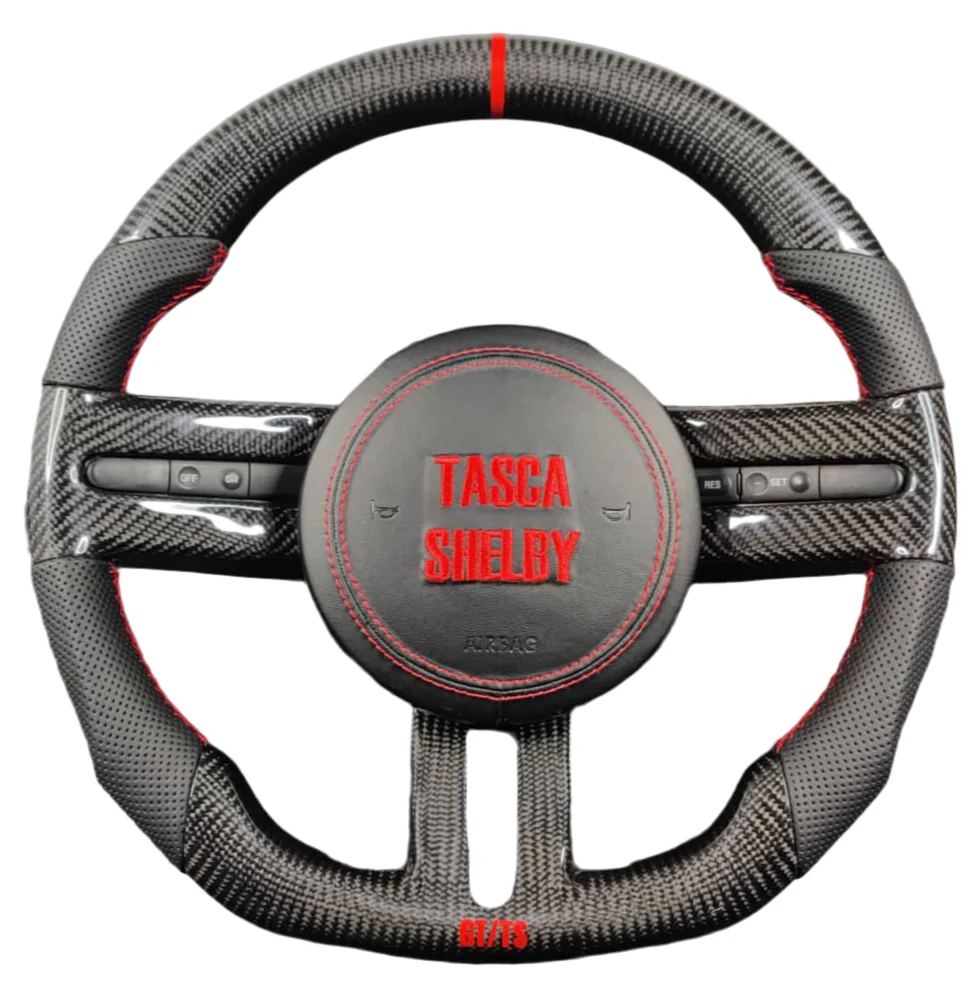 2005-2014 Ford Mustang Carbon Fiber Steering Wheel - Image 17