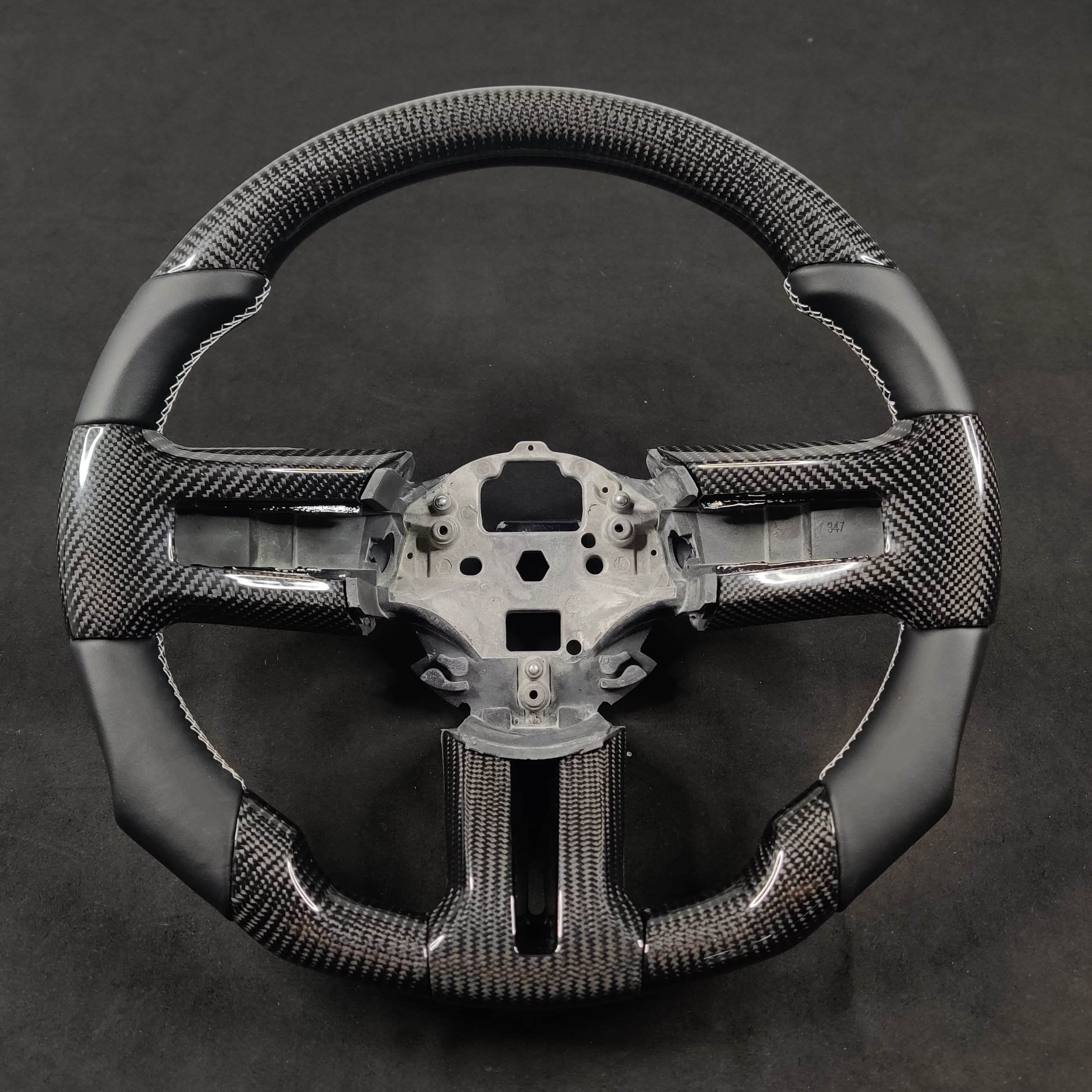 2005-2014 Ford Mustang Carbon Fiber Steering Wheel - Image 23
