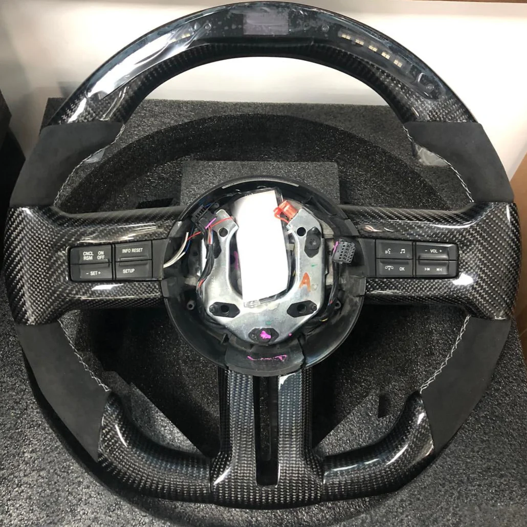 2005-2014 Ford Mustang Carbon Fiber Steering Wheel - Image 26