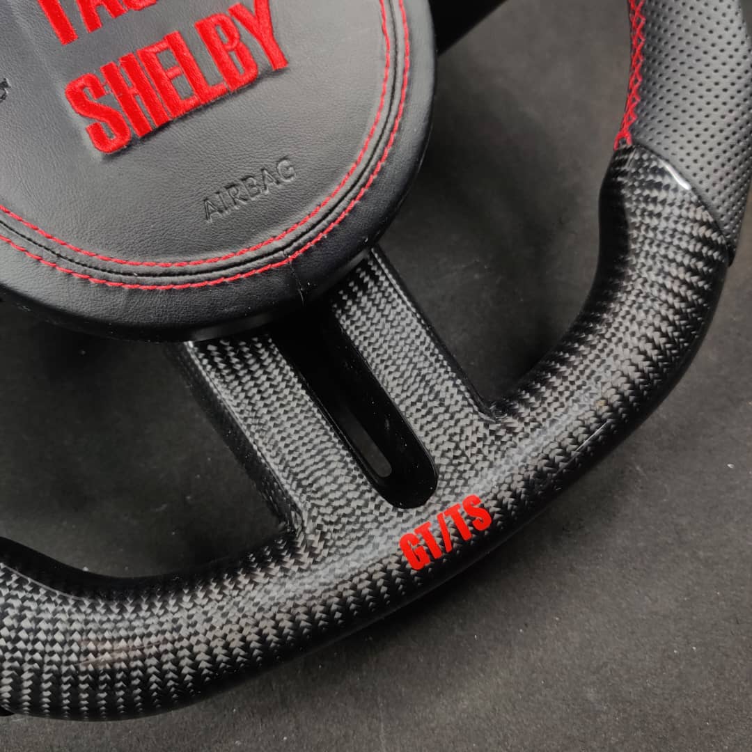 2005-2014 Ford Mustang Carbon Fiber Steering Wheel - Image 28