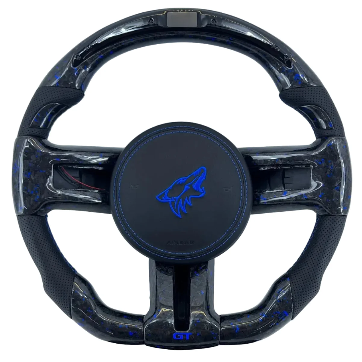 2005-2014 Ford Mustang Carbon Fiber Steering Wheel - Image 3