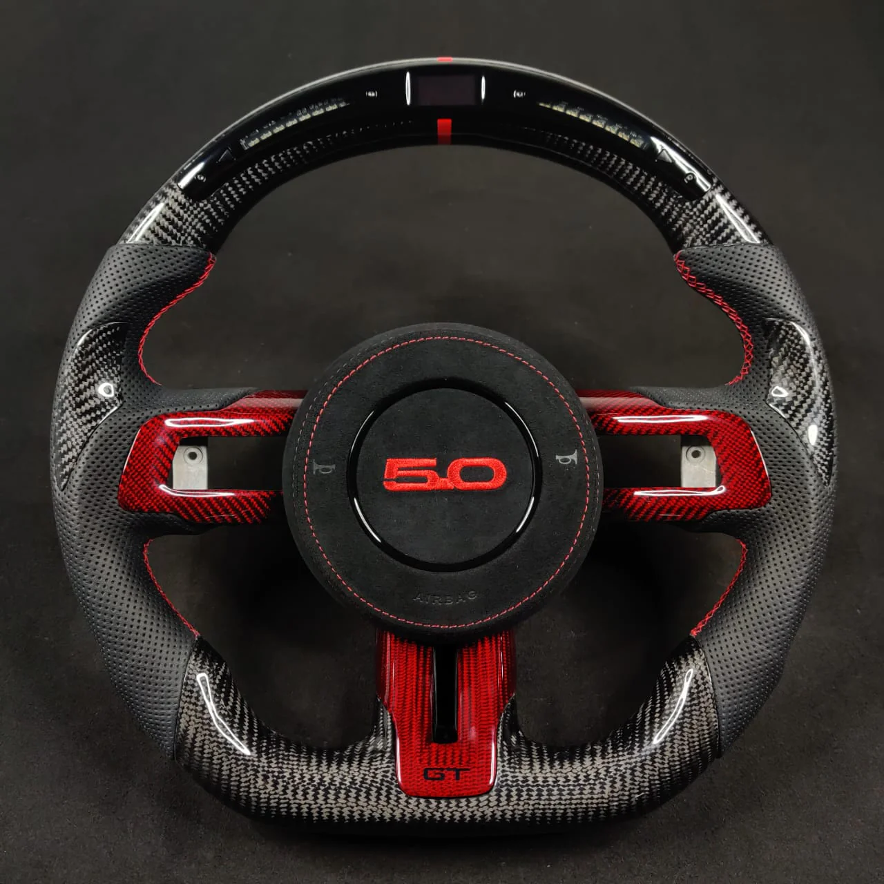 2015-2023 Ford Mustang Carbon Fiber Steering Wheel - Image 41