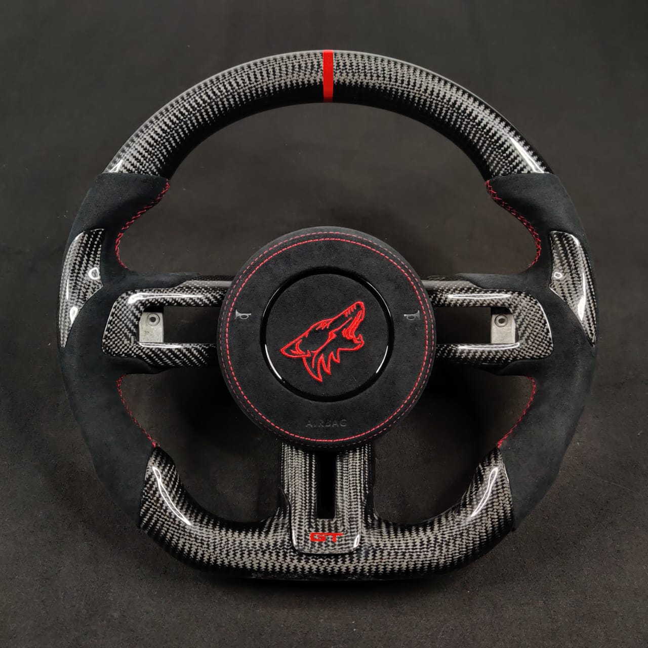 2015-2023 Ford Mustang Carbon Fiber Steering Wheel - Image 23