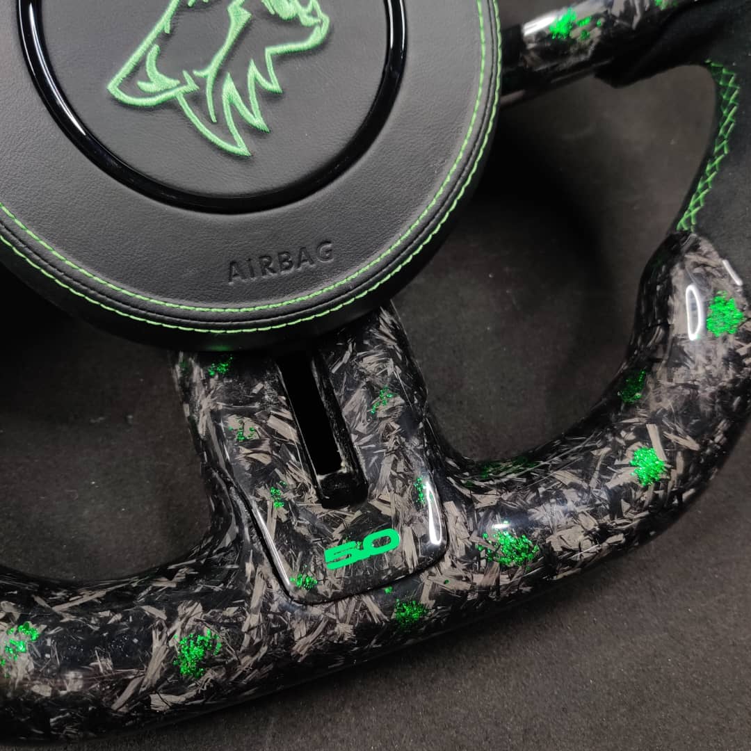 2015-2023 Ford Mustang Carbon Fiber Steering Wheel - Image 68