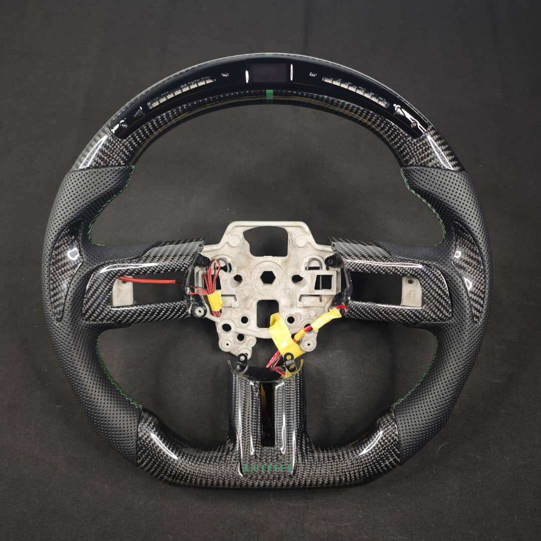 2015-2023 Ford Mustang Carbon Fiber Steering Wheel - Image 74