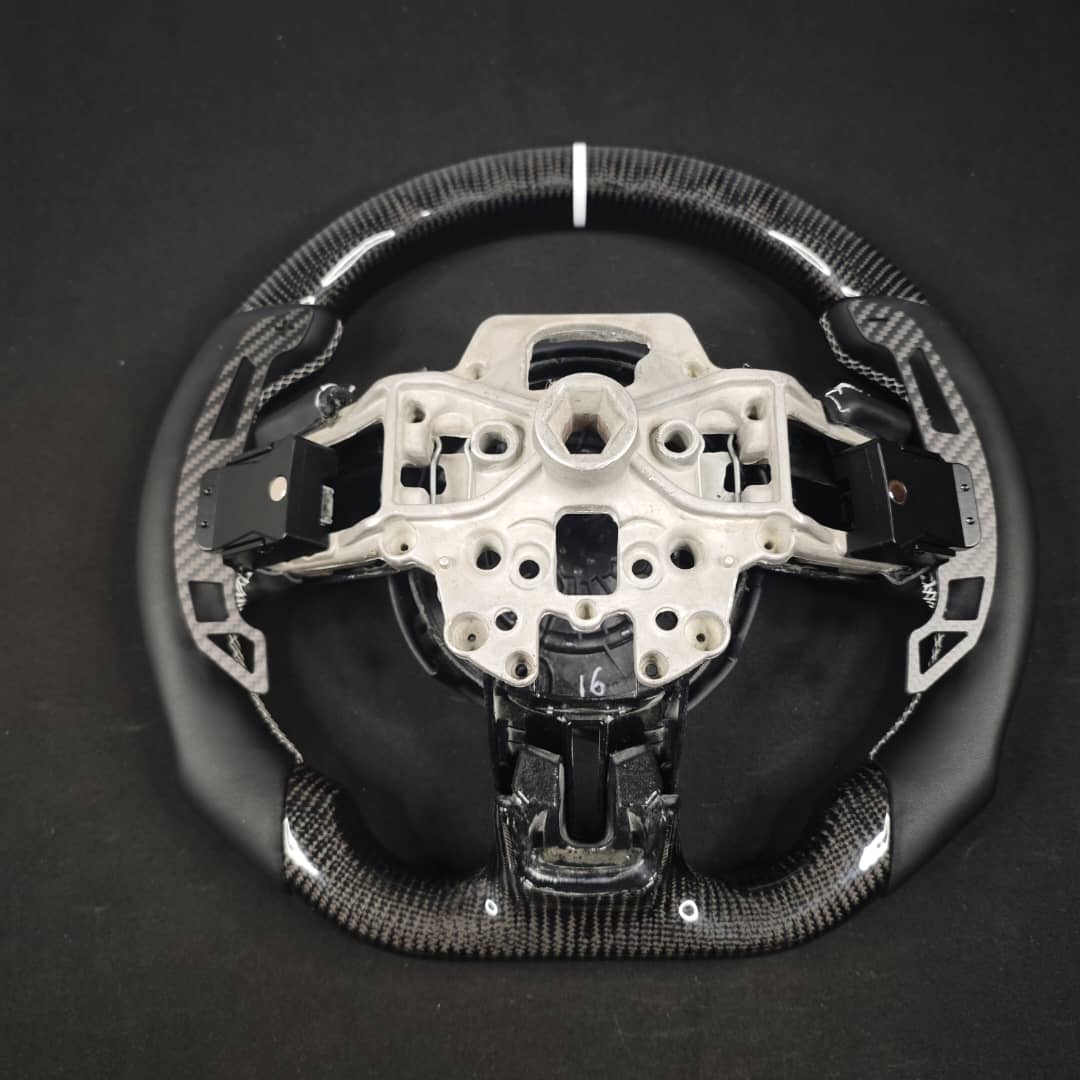 2015-2023 Ford Mustang Carbon Fiber Steering Wheel - Image 75