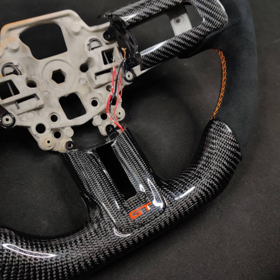2015-2023 Ford Mustang Carbon Fiber Steering Wheel - Image 93