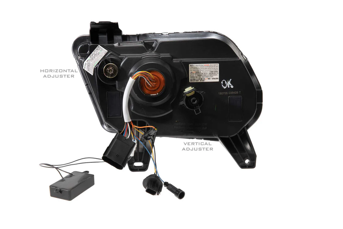 2010-2012 Ford Mustang LED DRL Projector Replacement Headlights - Image 10