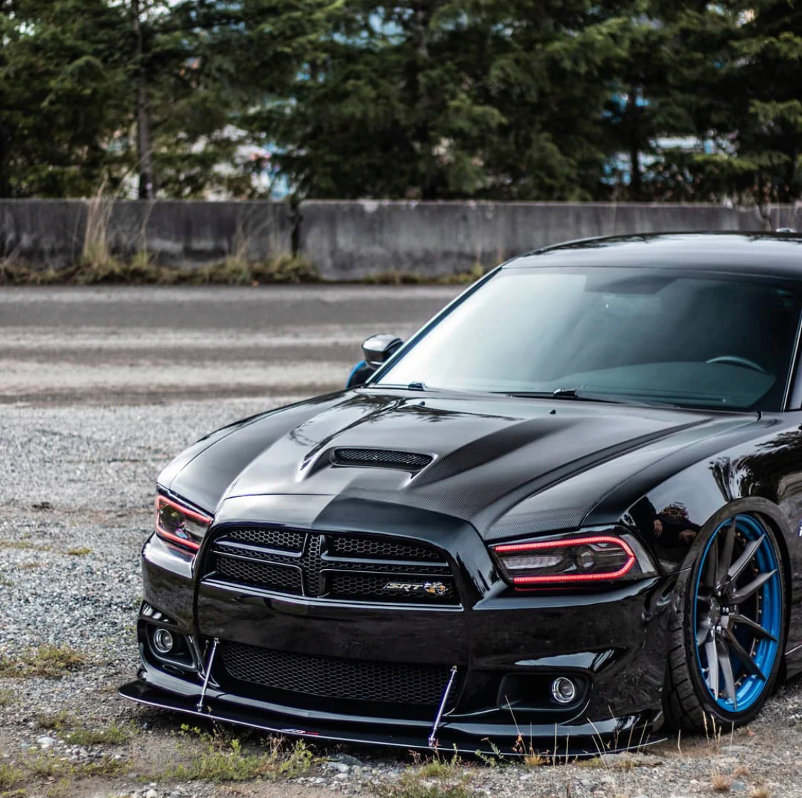 2011-2014 Dodge Charger RGBW Flow Series LED DRL Projector Headlights - Image 13