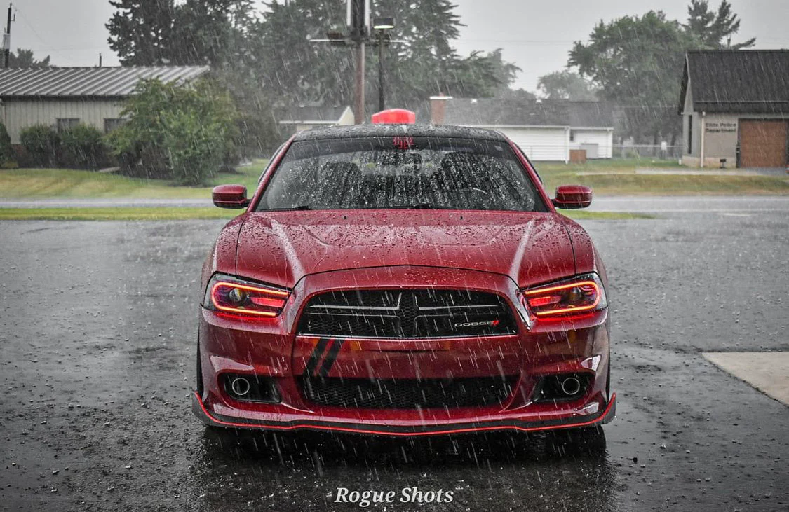 2011-2014 Dodge Charger RGBW Flow Series LED DRL Projector Headlights - Image 15