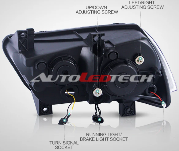 2011-2014 Dodge Charger RGBW Flow Series LED DRL Projector Headlights - Image 27