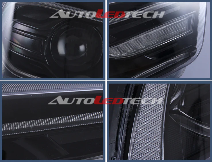 2011-2014 Dodge Charger RGBW Flow Series LED DRL Projector Headlights - Image 31