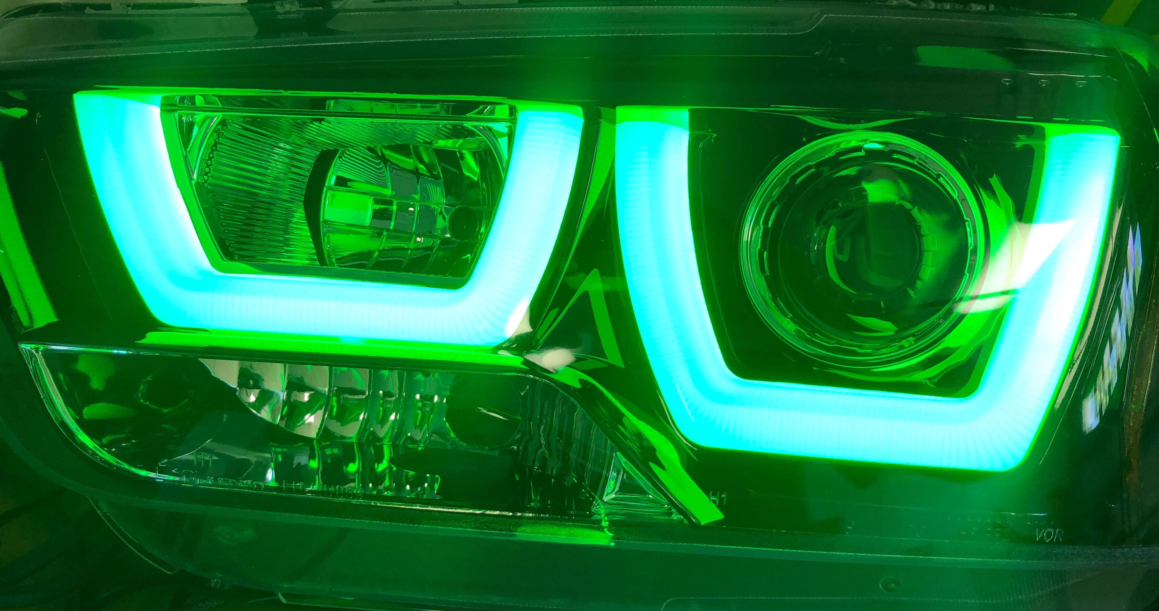 2011-2014 Dodge Charger Spec-D RGBW Flow Series LED DRL Boards - Image 20