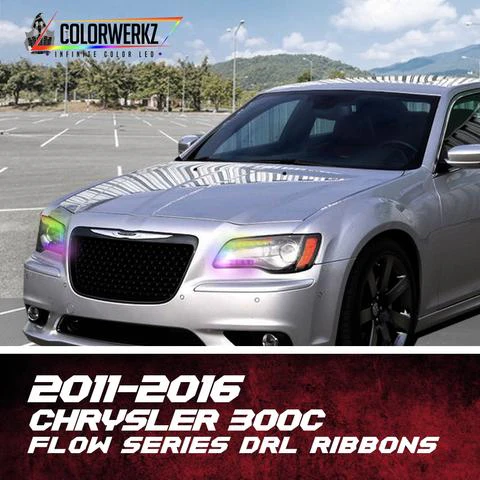 2011-2023 Chrysler 300 RGBW Flow Series LED DRL Boards - Image 24