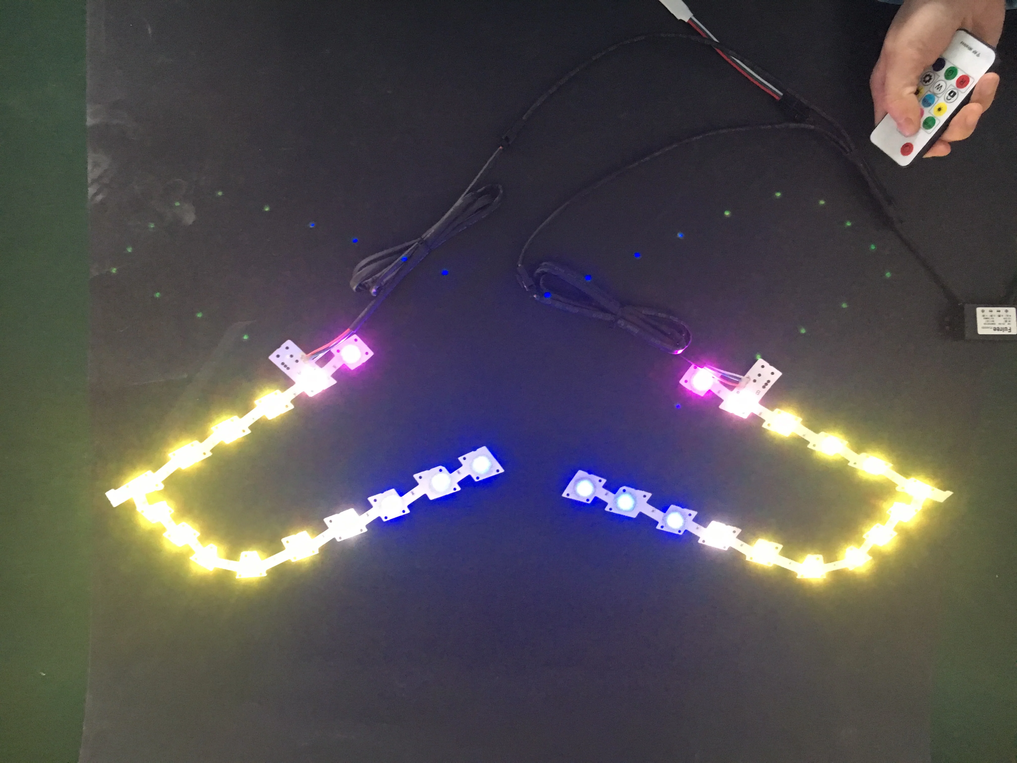 2011-2023 Chrysler 300 RGBW Flow Series LED DRL Boards - Image 5