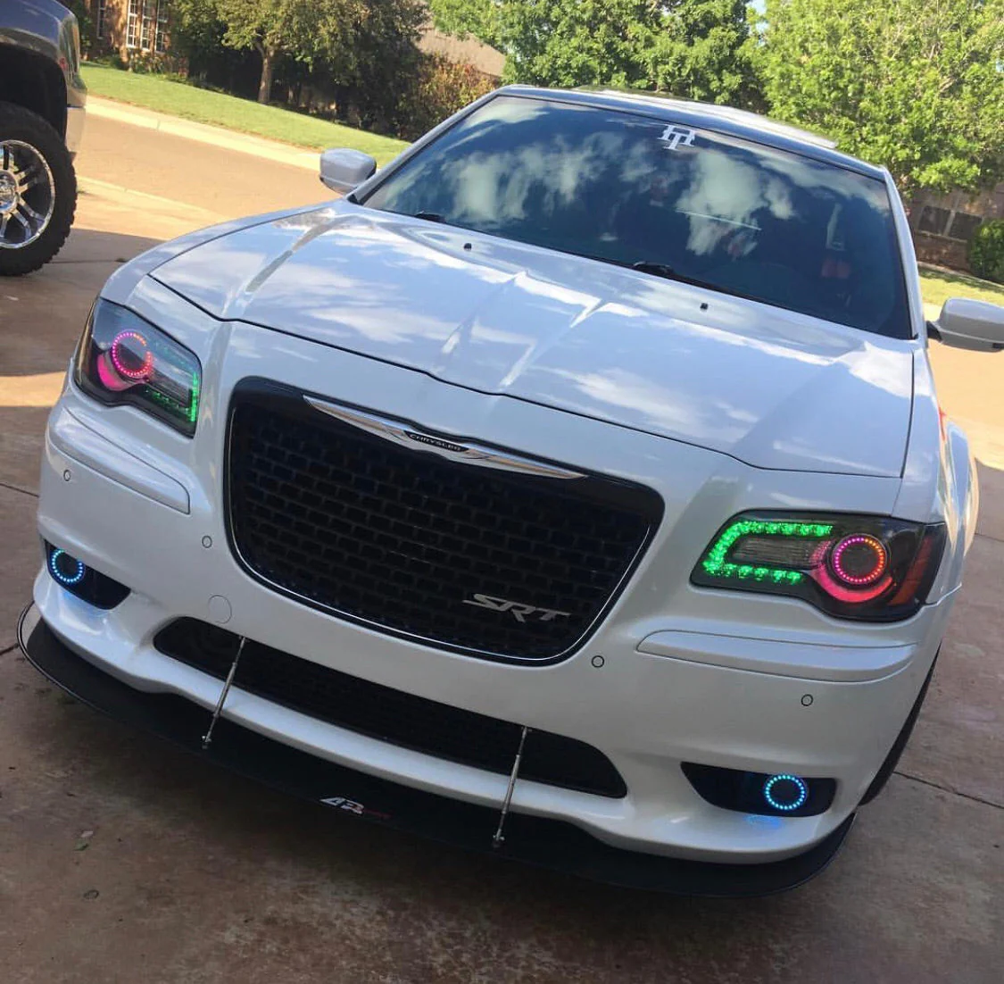 2011-2023 Chrysler 300 RGBW Flow Series LED Halo DRL Prebuilt Headlights - Image 29