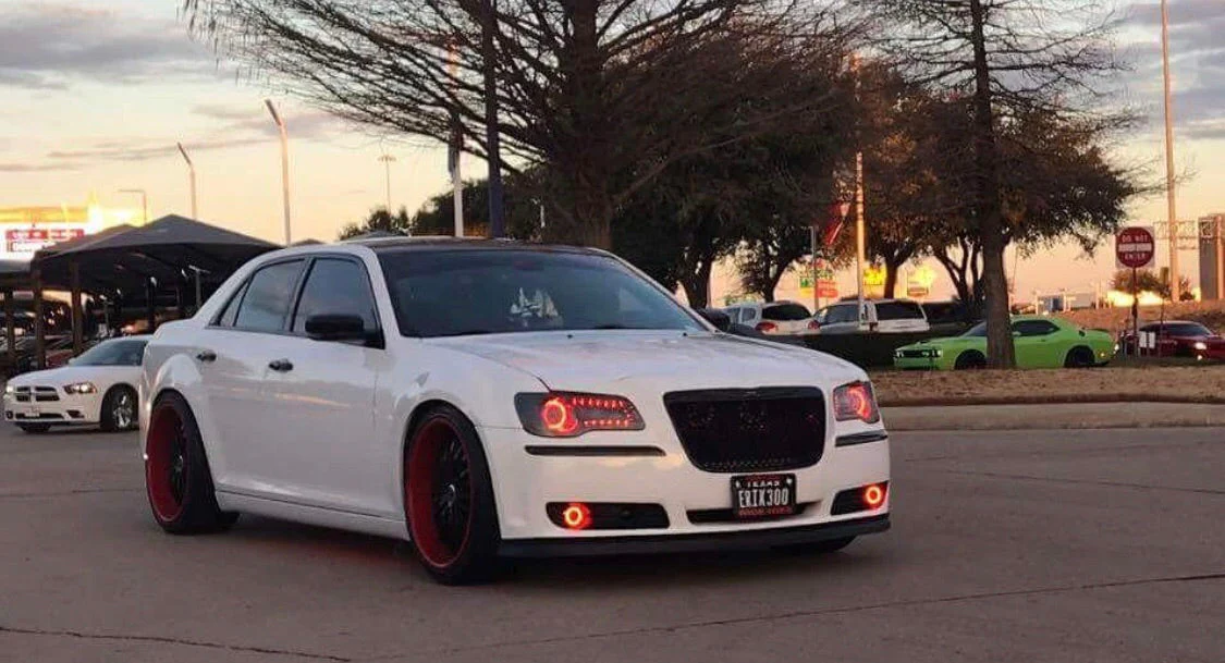2011-2023 Chrysler 300 RGBW Flow Series LED Halo DRL Prebuilt Headlights - Image 32