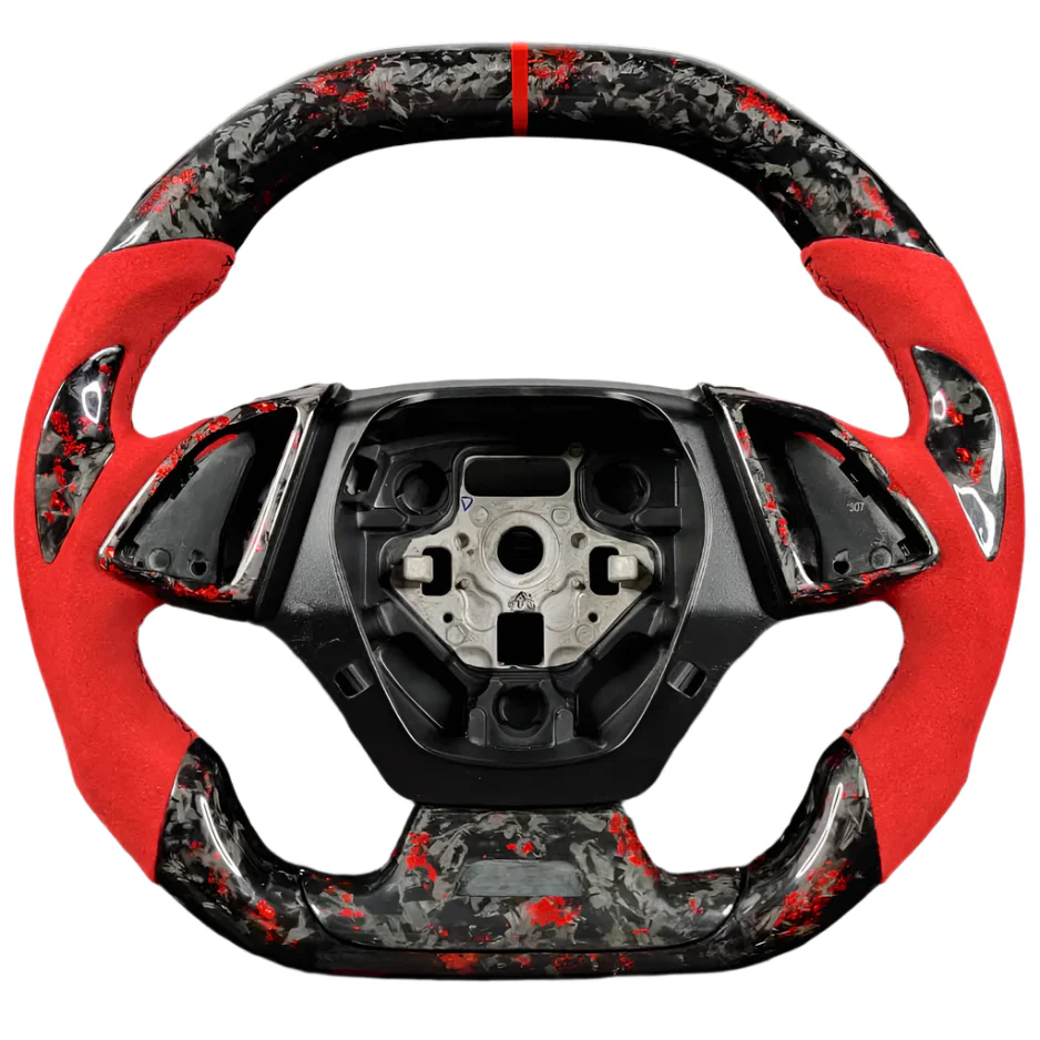 2016-2024 Chevrolet Camaro Custom Carbon Fiber Steering Wheel - Image 17