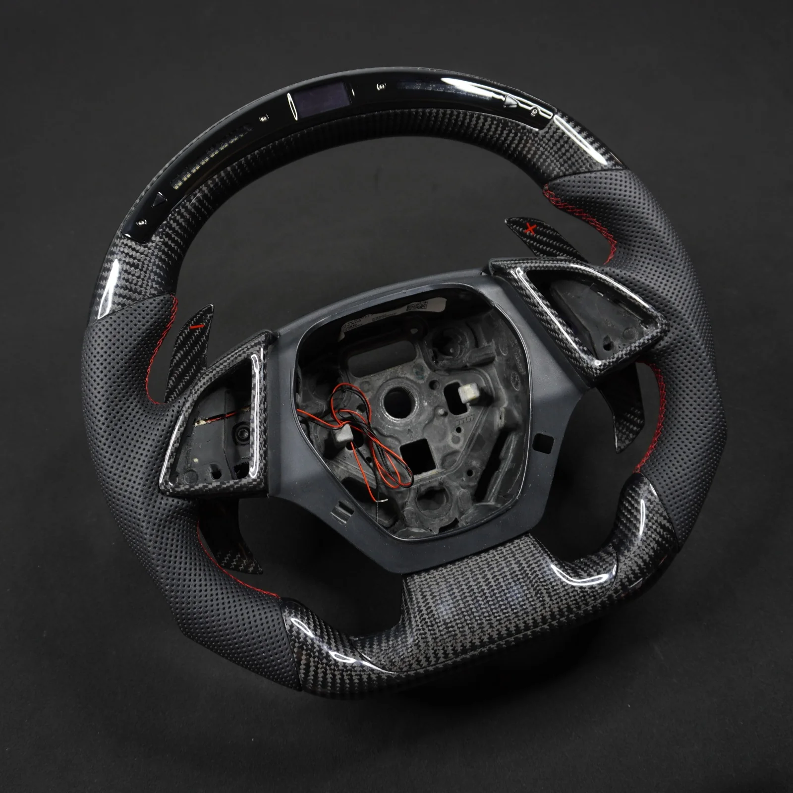 2016-2024 Chevrolet Camaro Custom Carbon Fiber Steering Wheel - Image 26