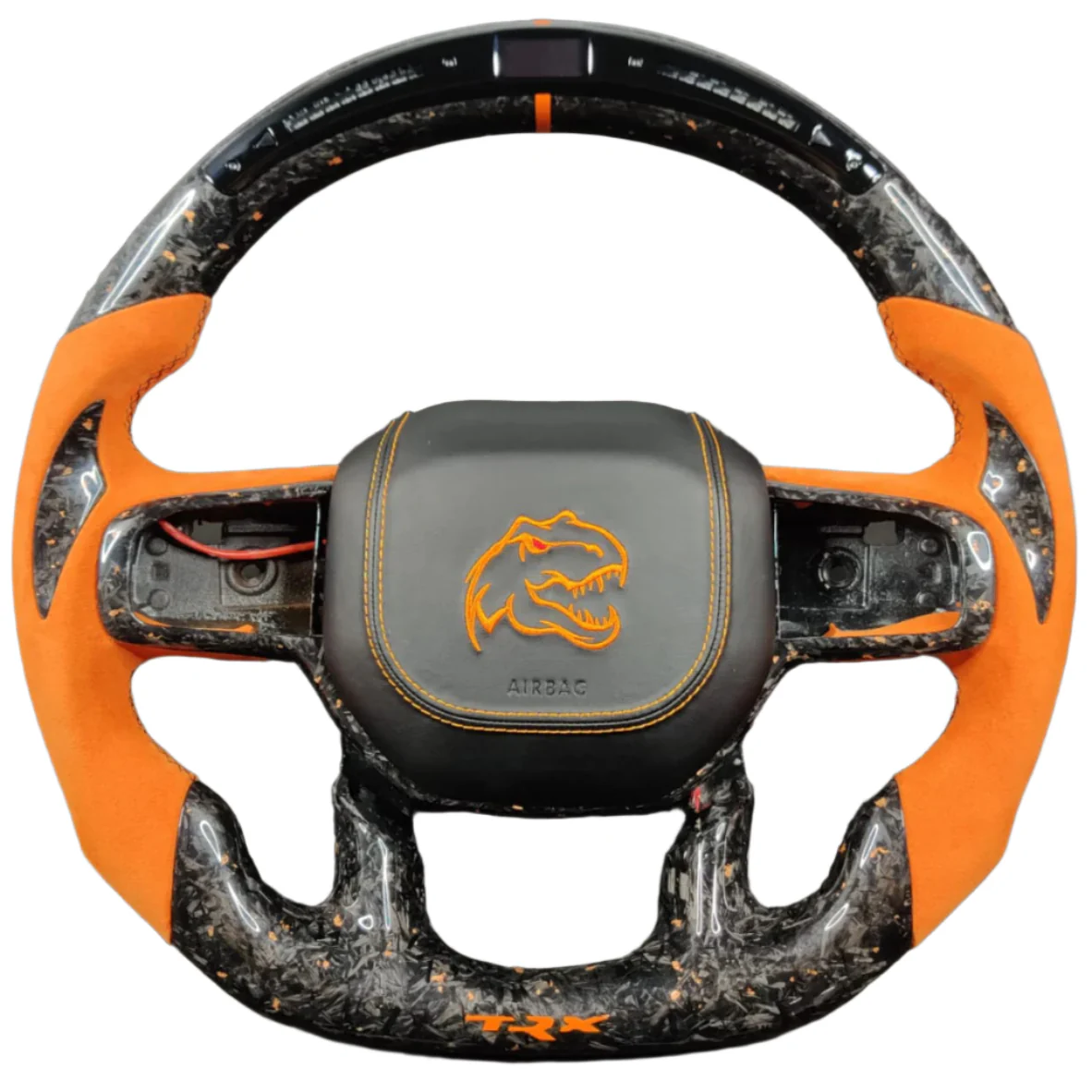 2021-2026+ Ram TRX 1500 Custom Carbon Fiber Steering Wheel - Image 11