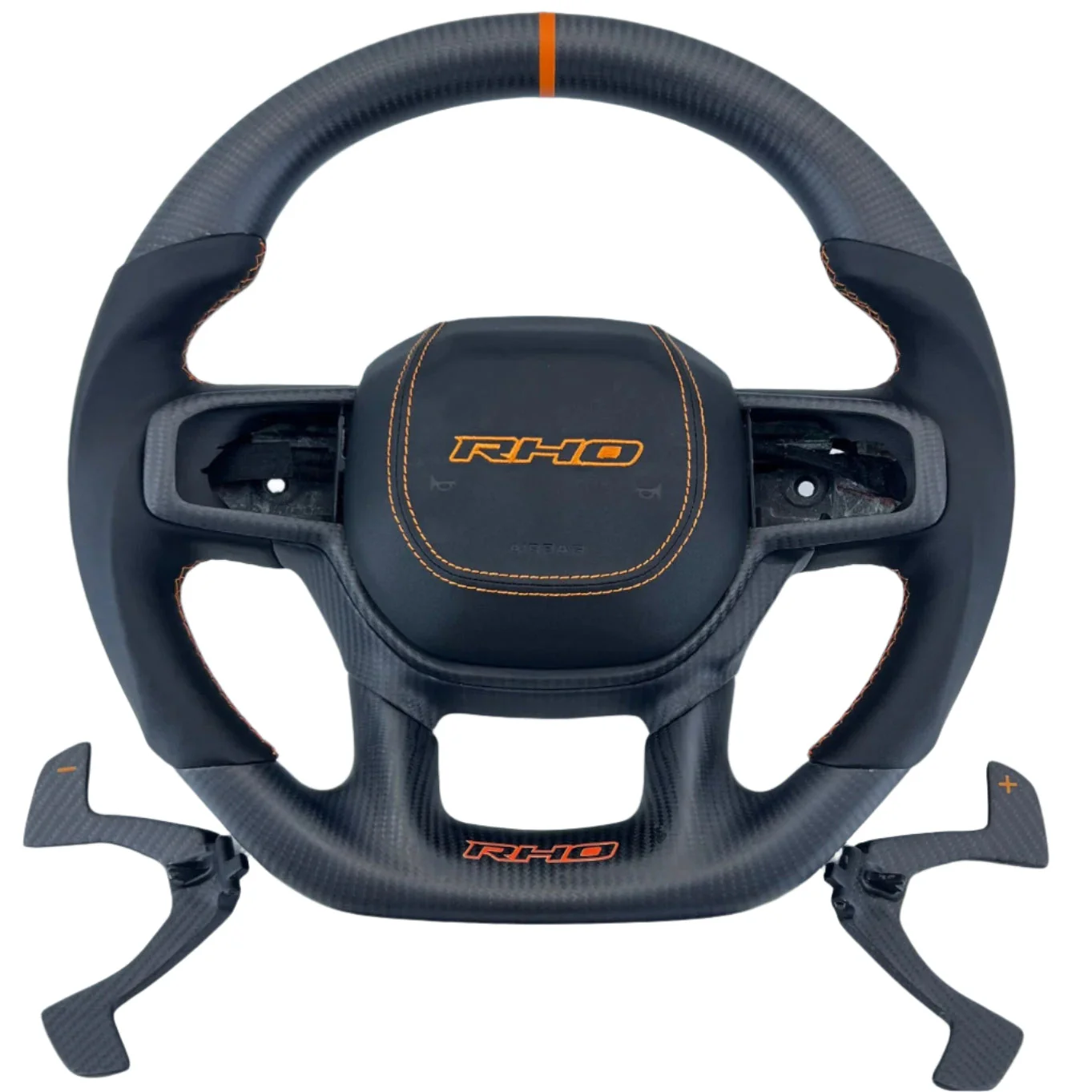 2021-2026+ Ram TRX 1500 Custom Carbon Fiber Steering Wheel - Image 12