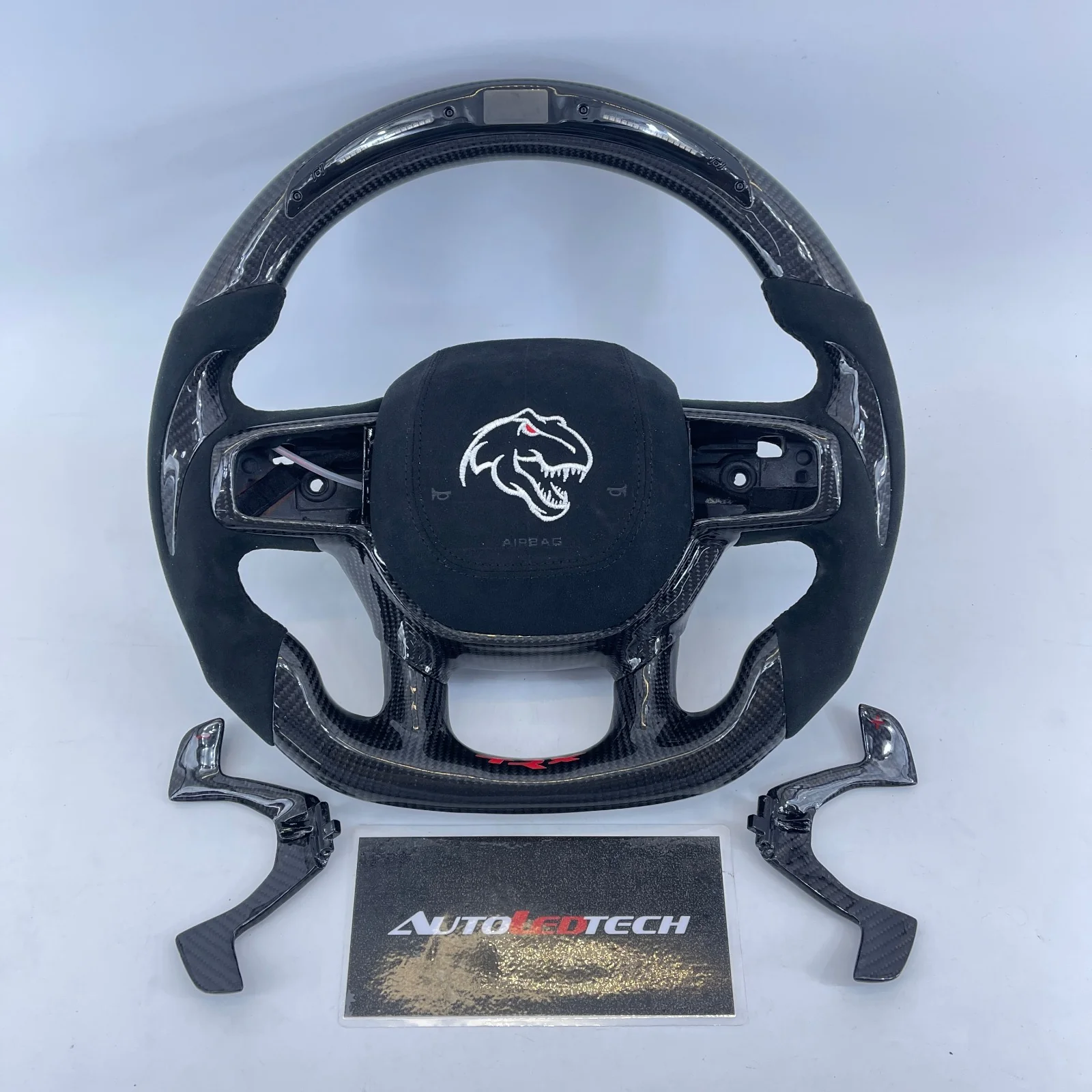 2021-2026+ Ram TRX 1500 Custom Carbon Fiber Steering Wheel - Image 20