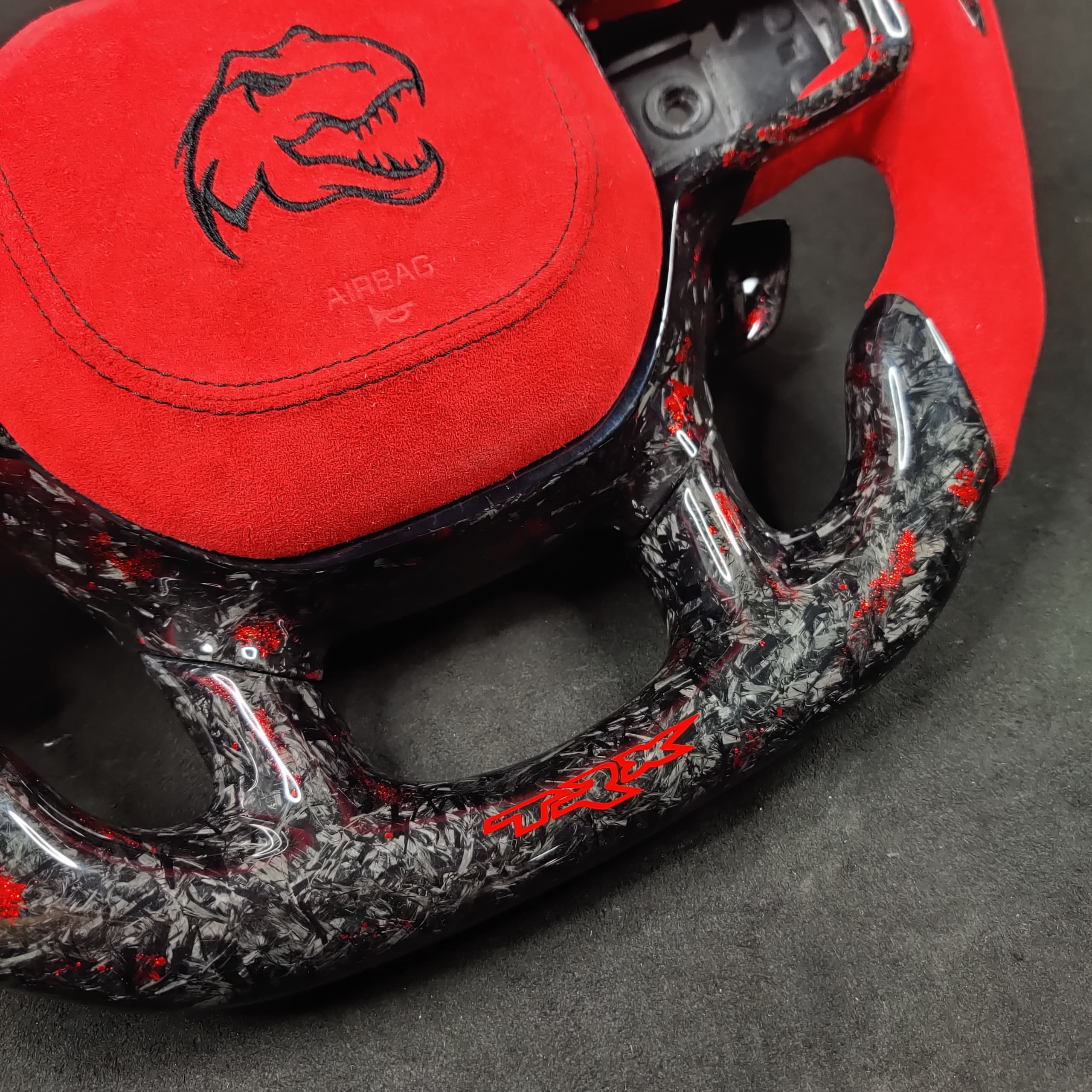 2021-2026+ Ram TRX 1500 Custom Carbon Fiber Steering Wheel - Image 21