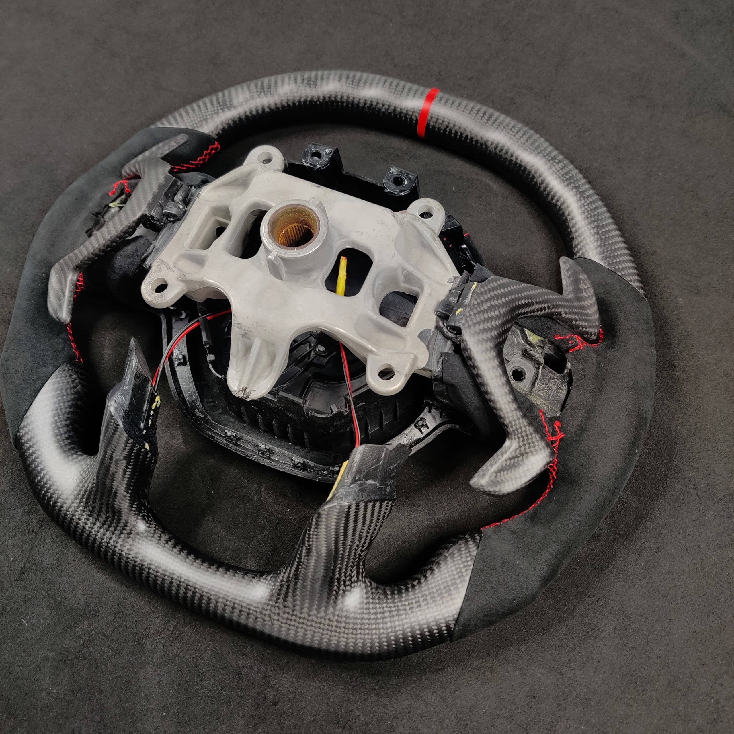 2021-2026+ Ram TRX 1500 Custom Carbon Fiber Steering Wheel - Image 26