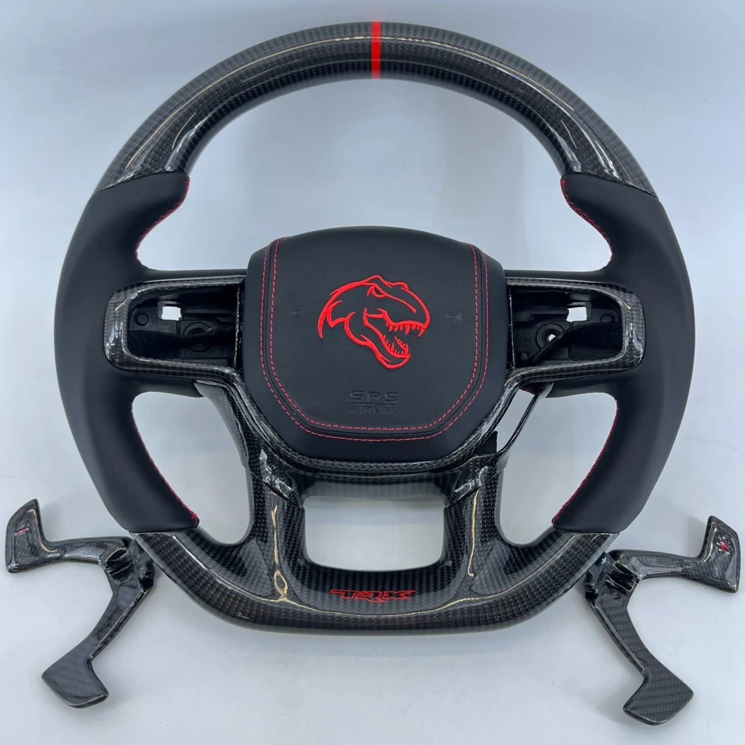 2021-2026+ Ram TRX 1500 Custom Carbon Fiber Steering Wheel - Image 28