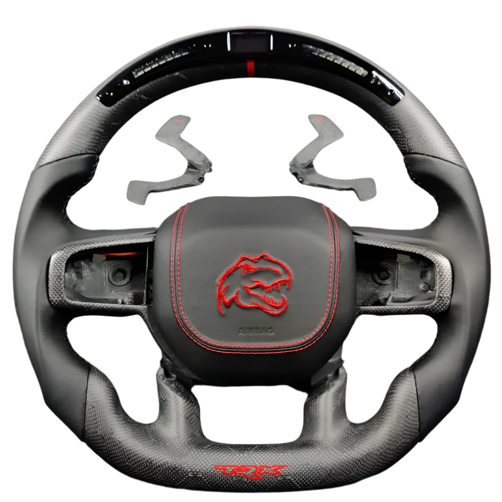 2021-2026+ Ram TRX 1500 Custom Carbon Fiber Steering Wheel - Image 29