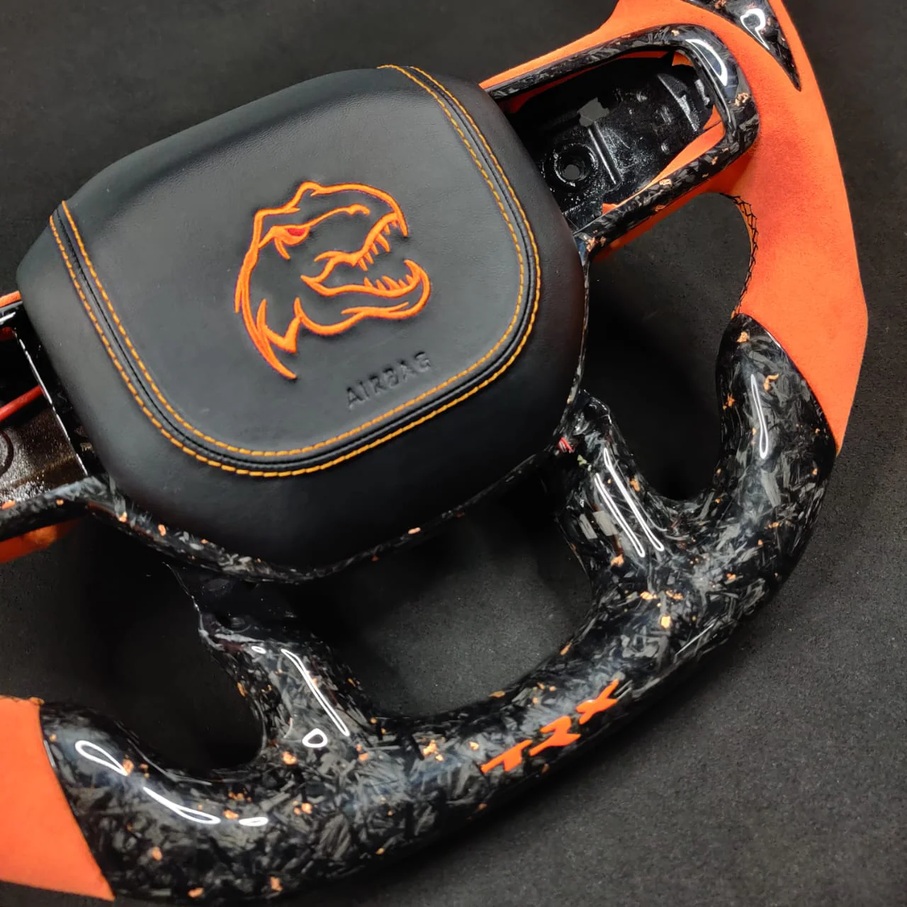 2021-2026+ Ram TRX 1500 Custom Carbon Fiber Steering Wheel - Image 30