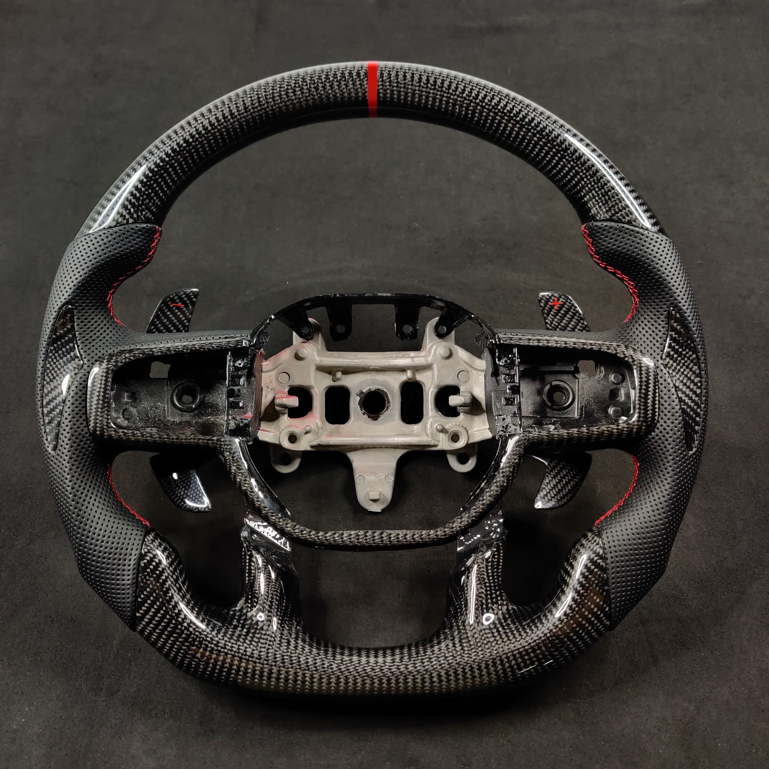 2021-2026+ Ram TRX 1500 Custom Carbon Fiber Steering Wheel - Image 34