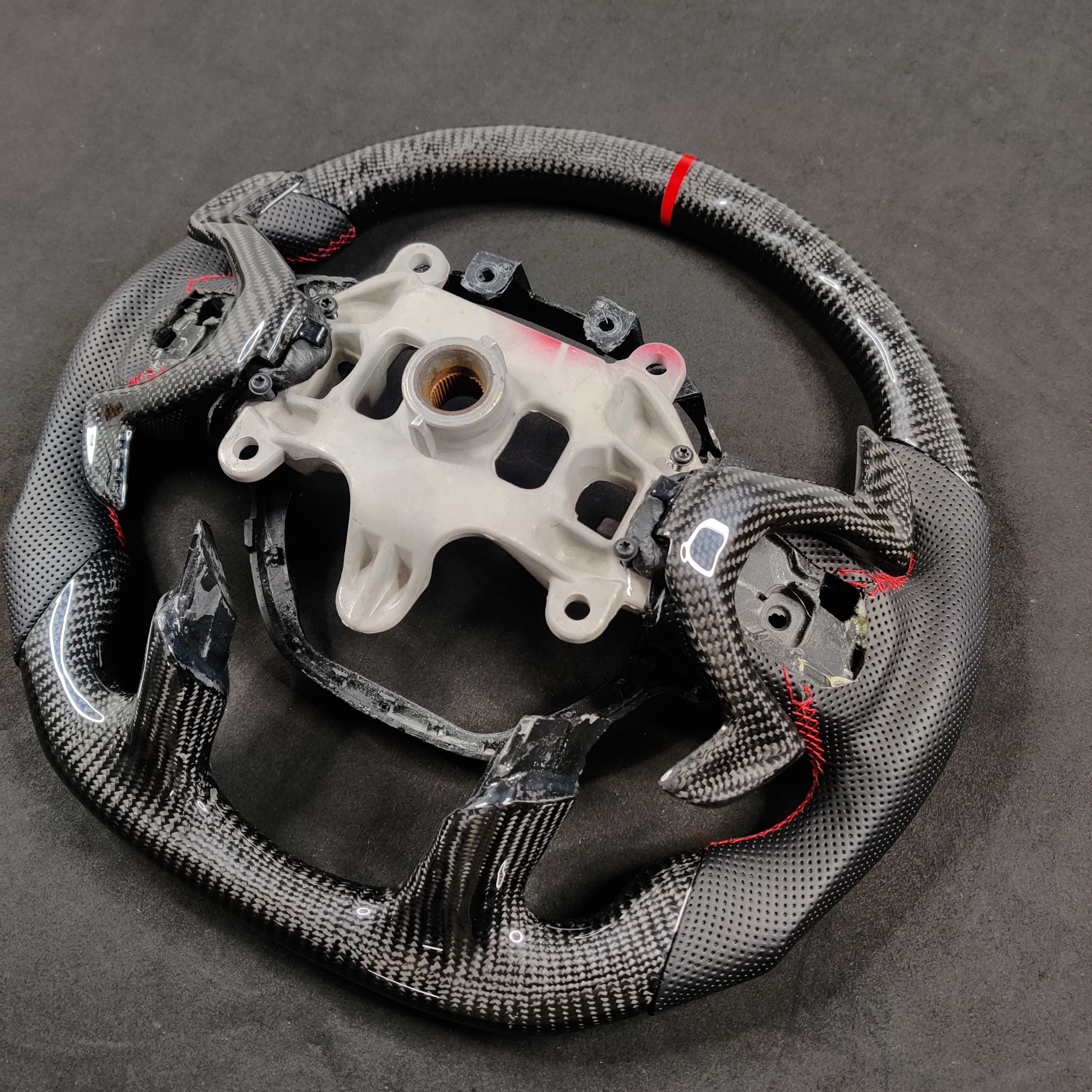 2021-2026+ Ram TRX 1500 Custom Carbon Fiber Steering Wheel - Image 40