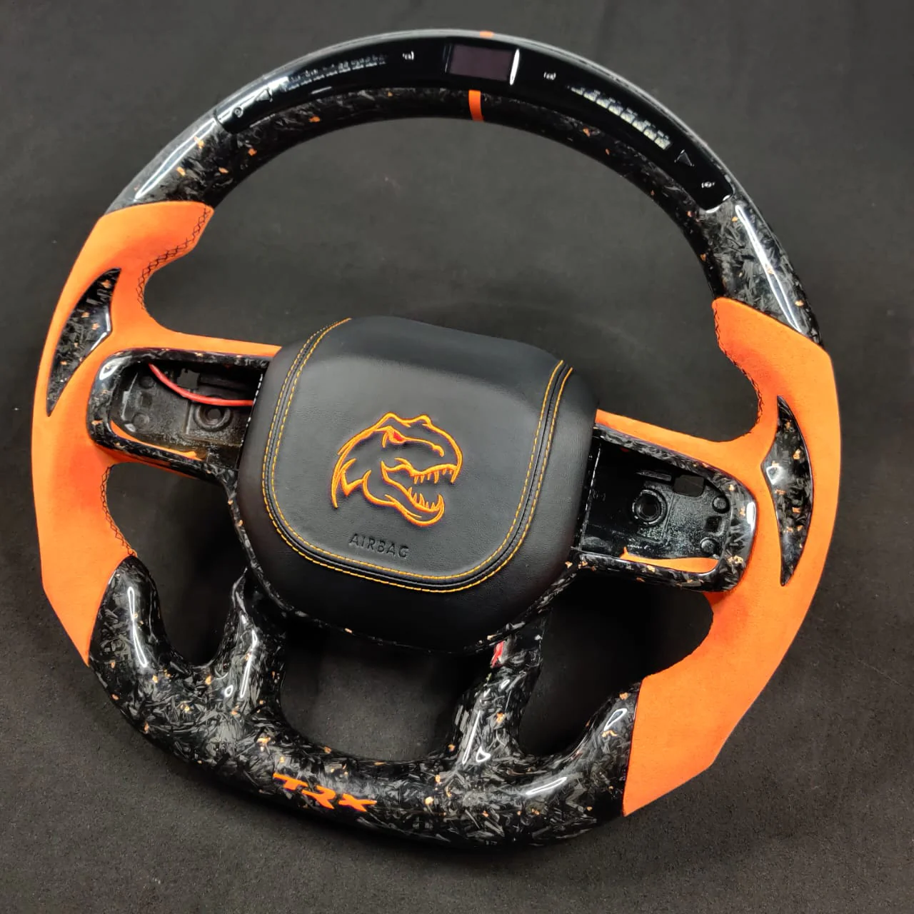 2021-2026+ Ram TRX 1500 Custom Carbon Fiber Steering Wheel - Image 43
