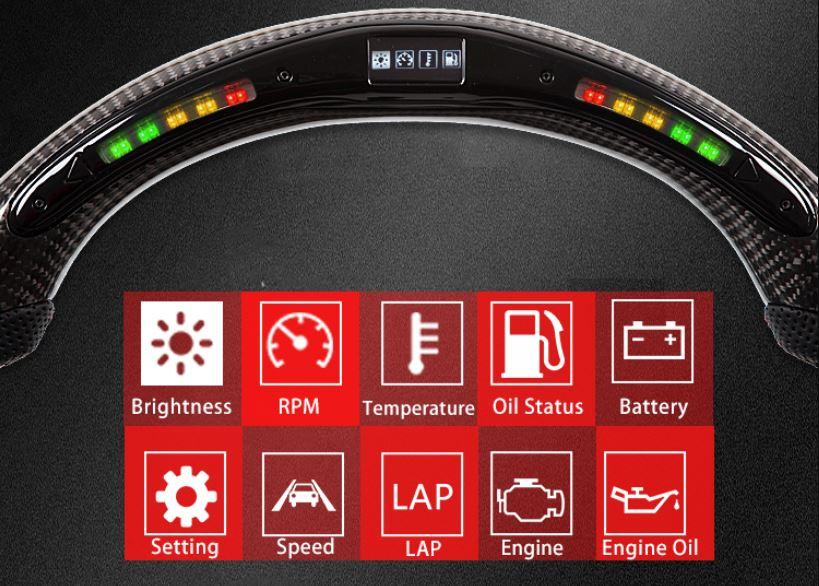 2021-2026+ Ram TRX 1500 Custom Carbon Fiber Steering Wheel - Image 48