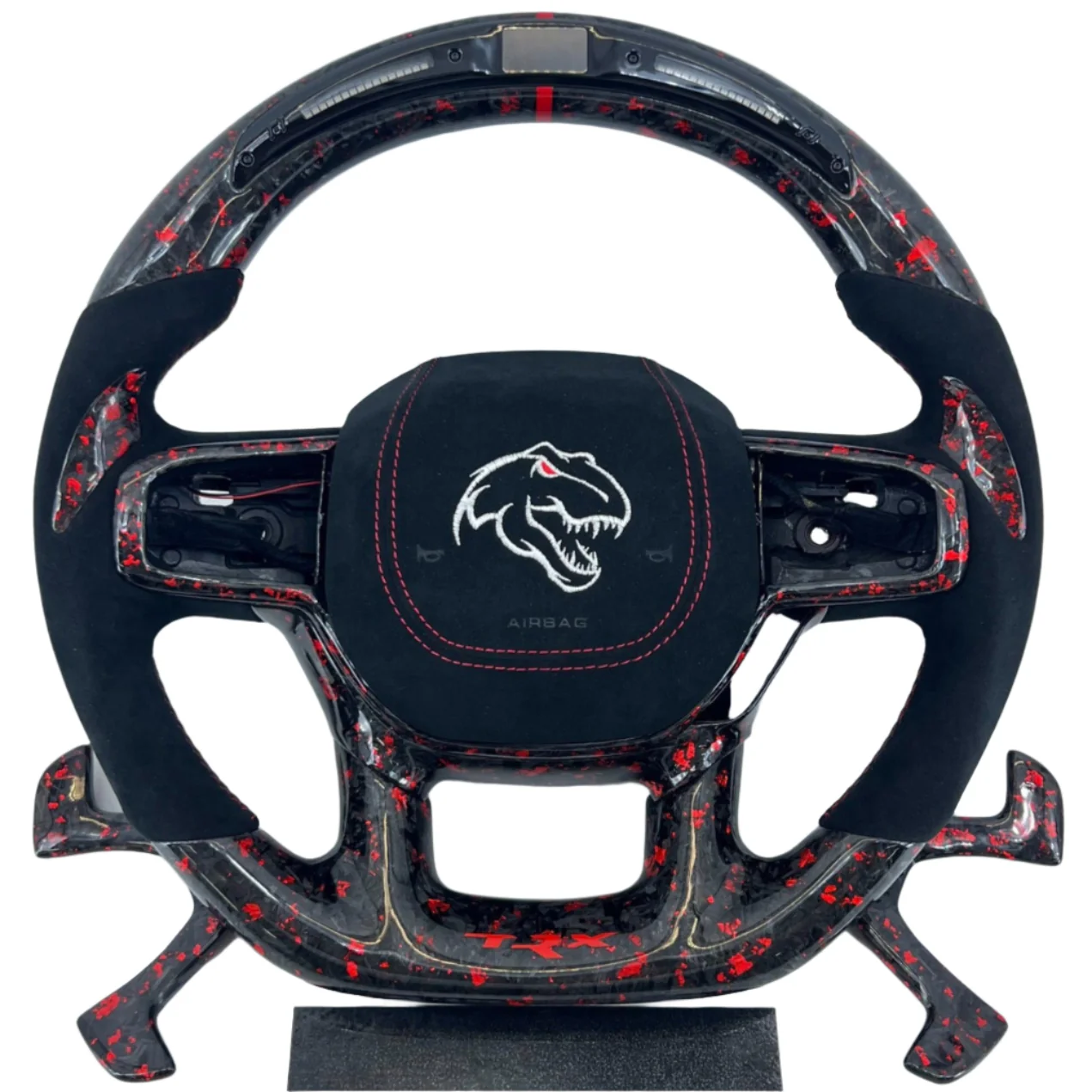 2021-2026+ Ram TRX 1500 Custom Carbon Fiber Steering Wheel - Image 3