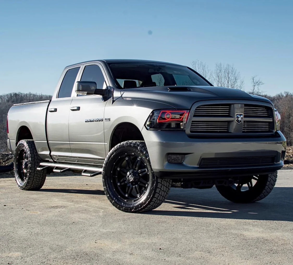 2013-2018 Dodge Ram 1500 2500 RGBW Flow Series LED Halo Kit (Outline) - Image 6